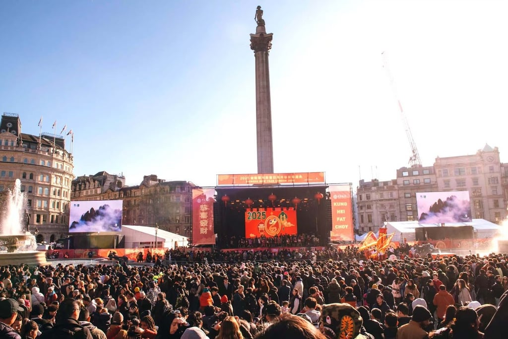 Chinese New Year Celebration event in London Chinatown